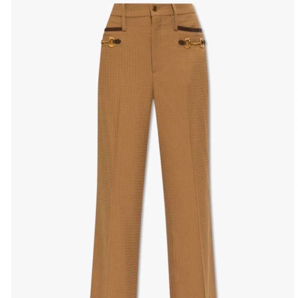 😍😍😍😍😍RARE VINTAGE GUCCI SILK BLEND TROUSERS